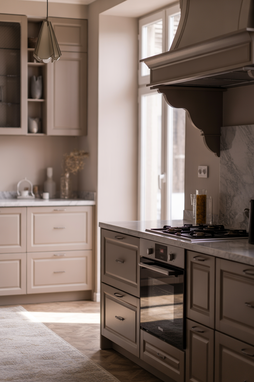 Achieving Modern Luxury with Muted Cabinets