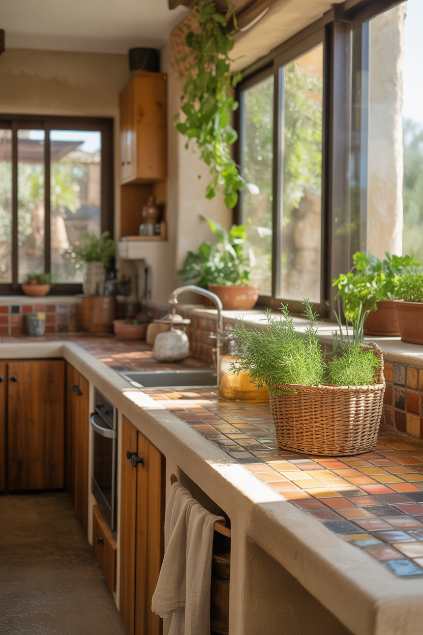 Blending Modern Mediterranean Decor with Organic Styles
