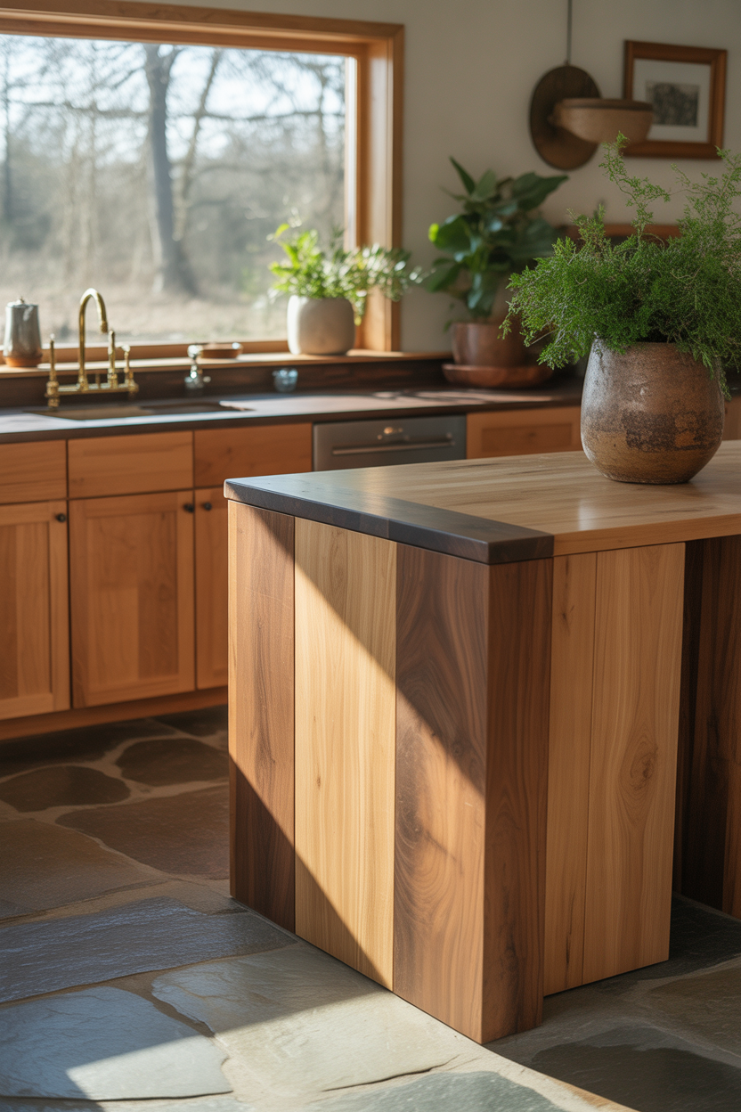 Designing with Mixed Woods for a Dynamic Aesthetic