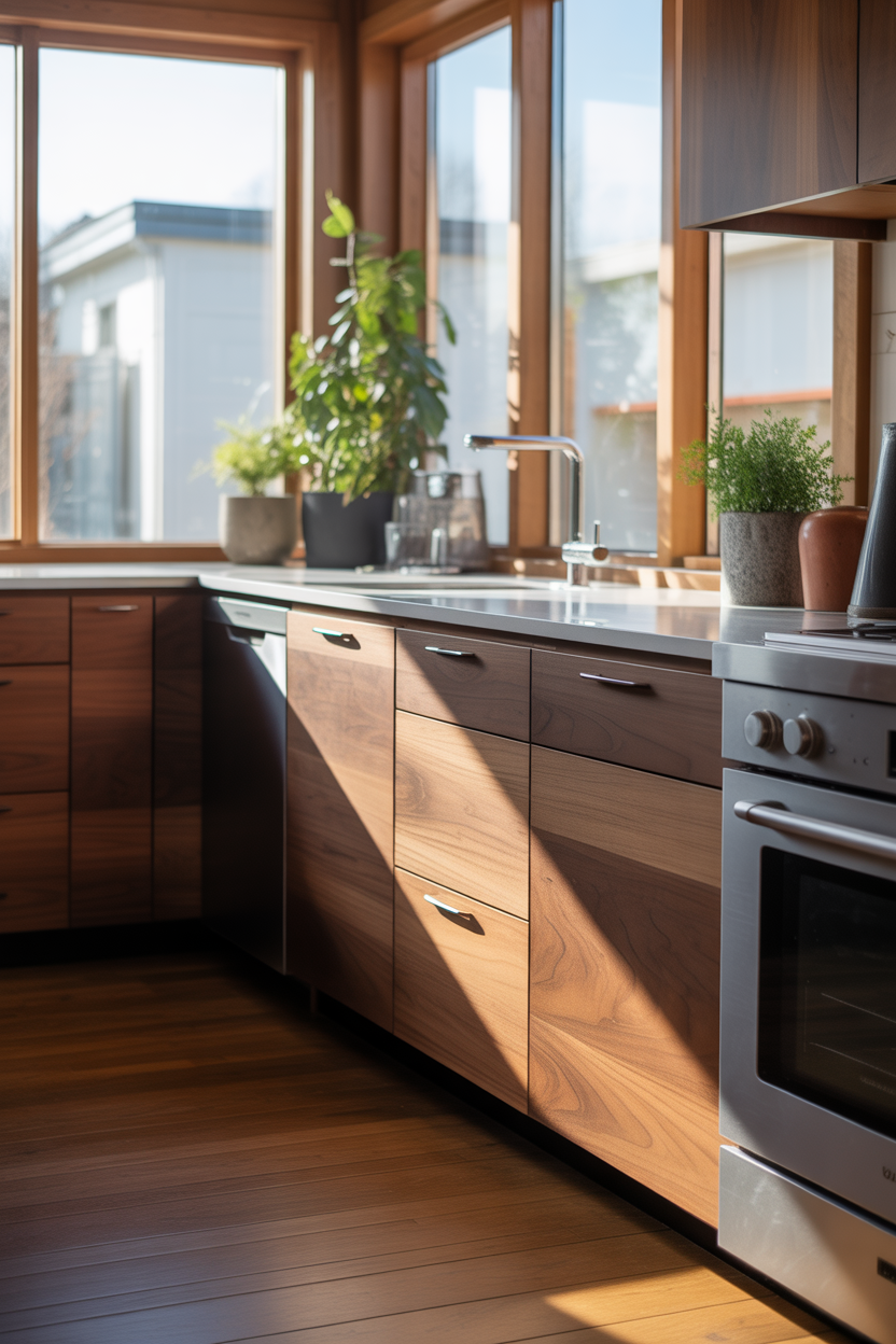 The Elegance of Walnut in Kitchen Design