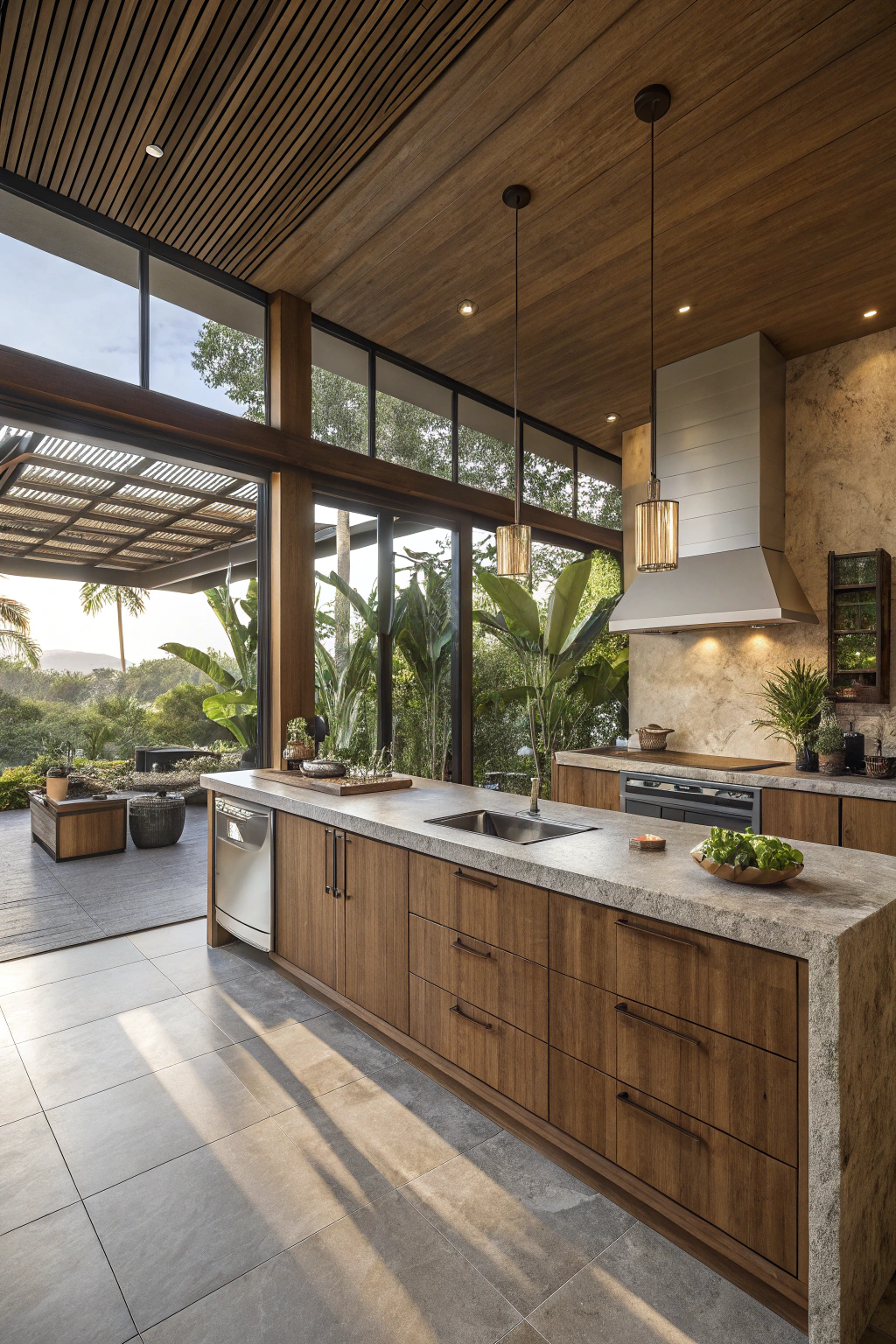 Resort Style Kitchens for Ultimate Relaxation