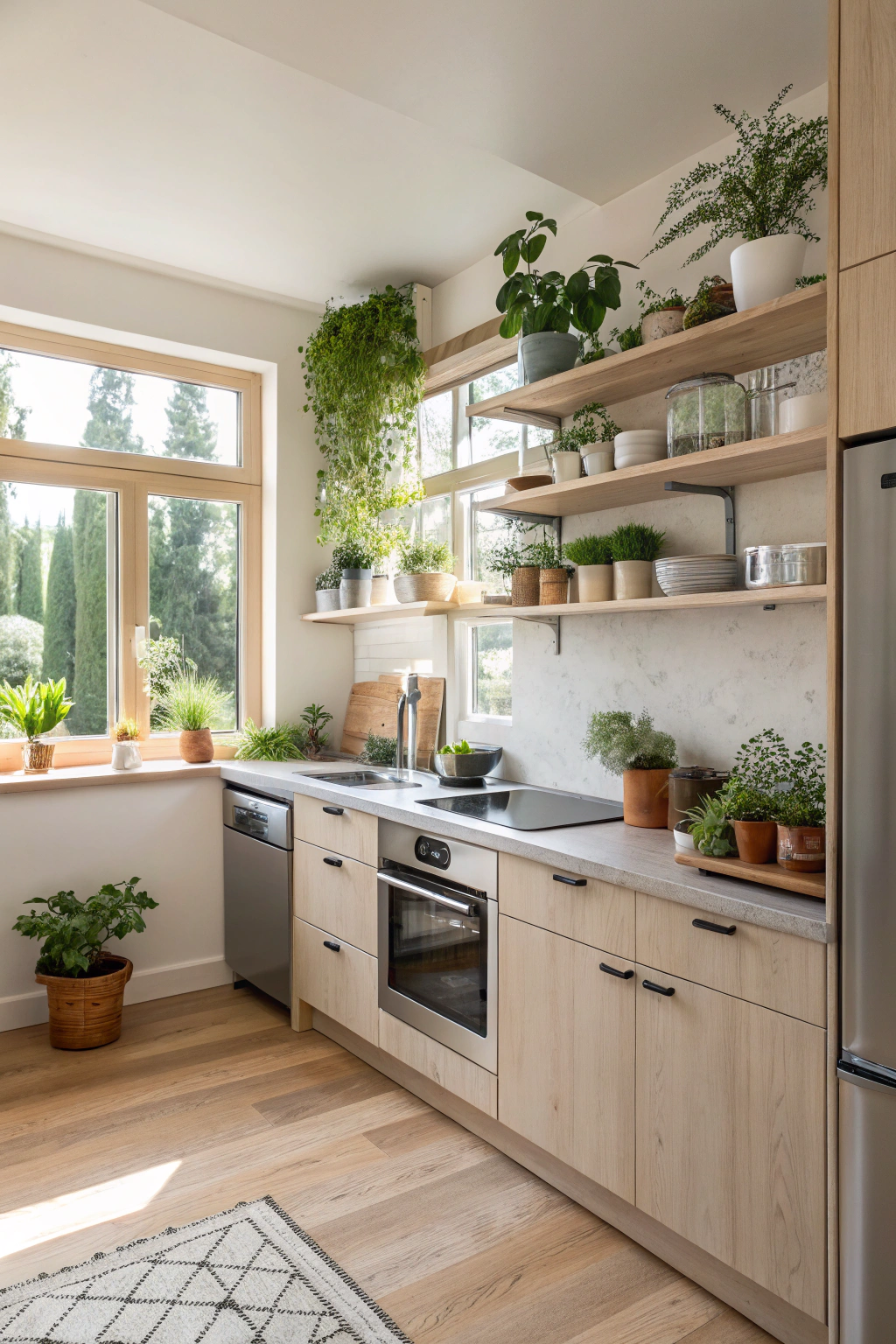 Organic Kitchen Ideas for Small Spaces