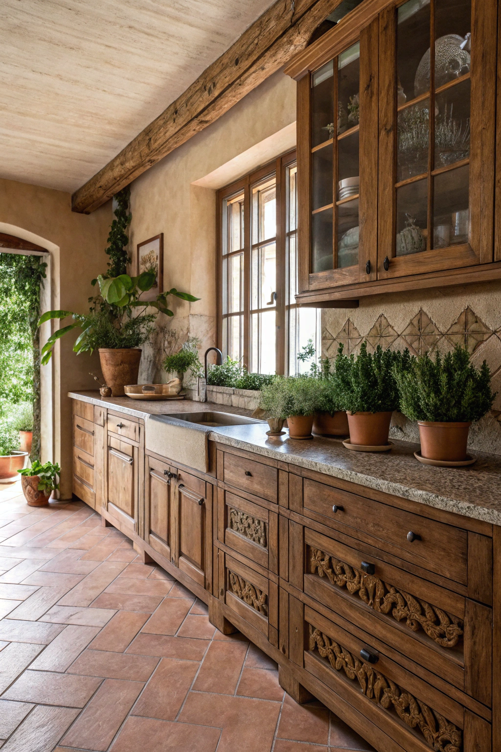 Oak Kitchen Aesthetic Appeal