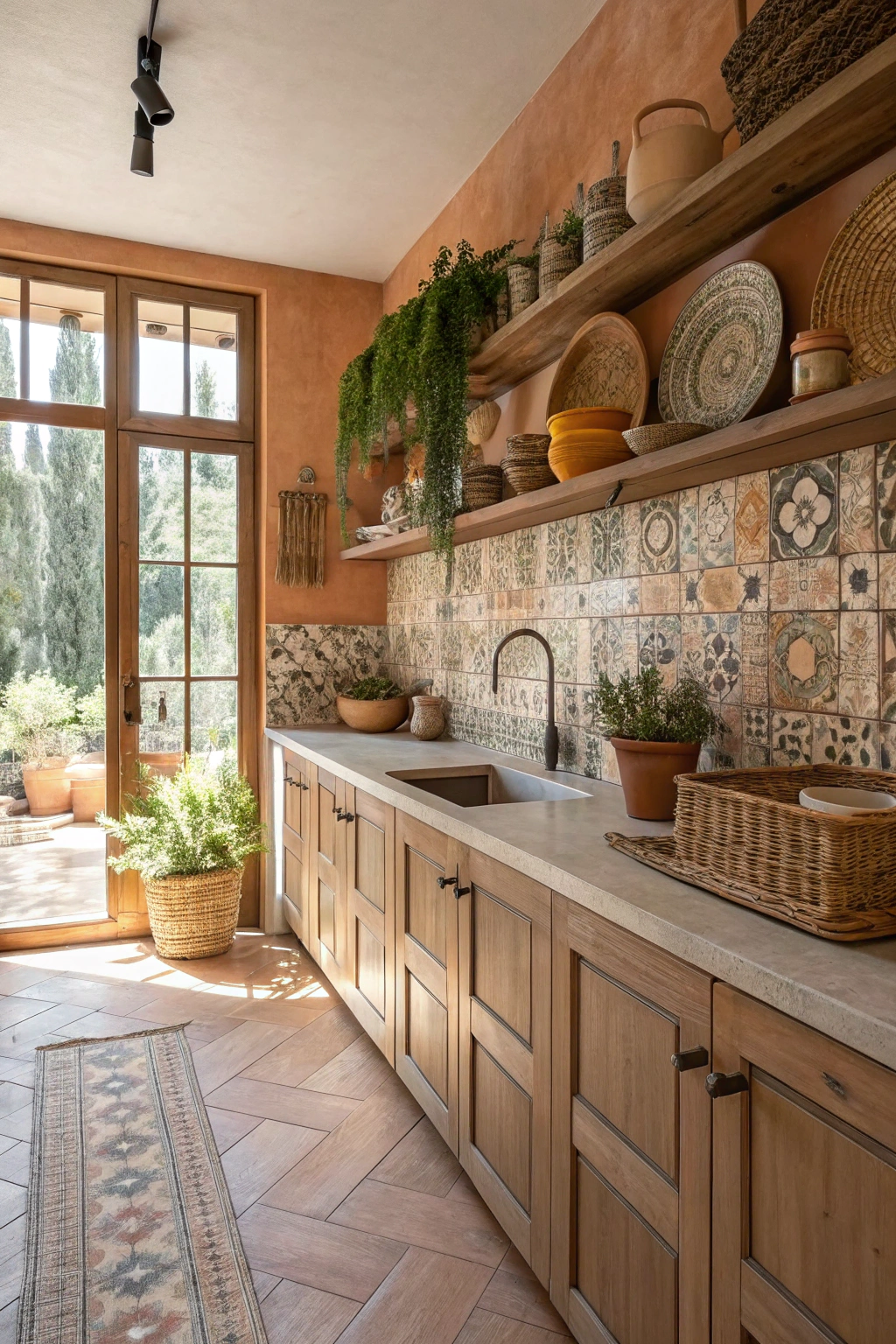 Modern Boho Chic Kitchen Styles
