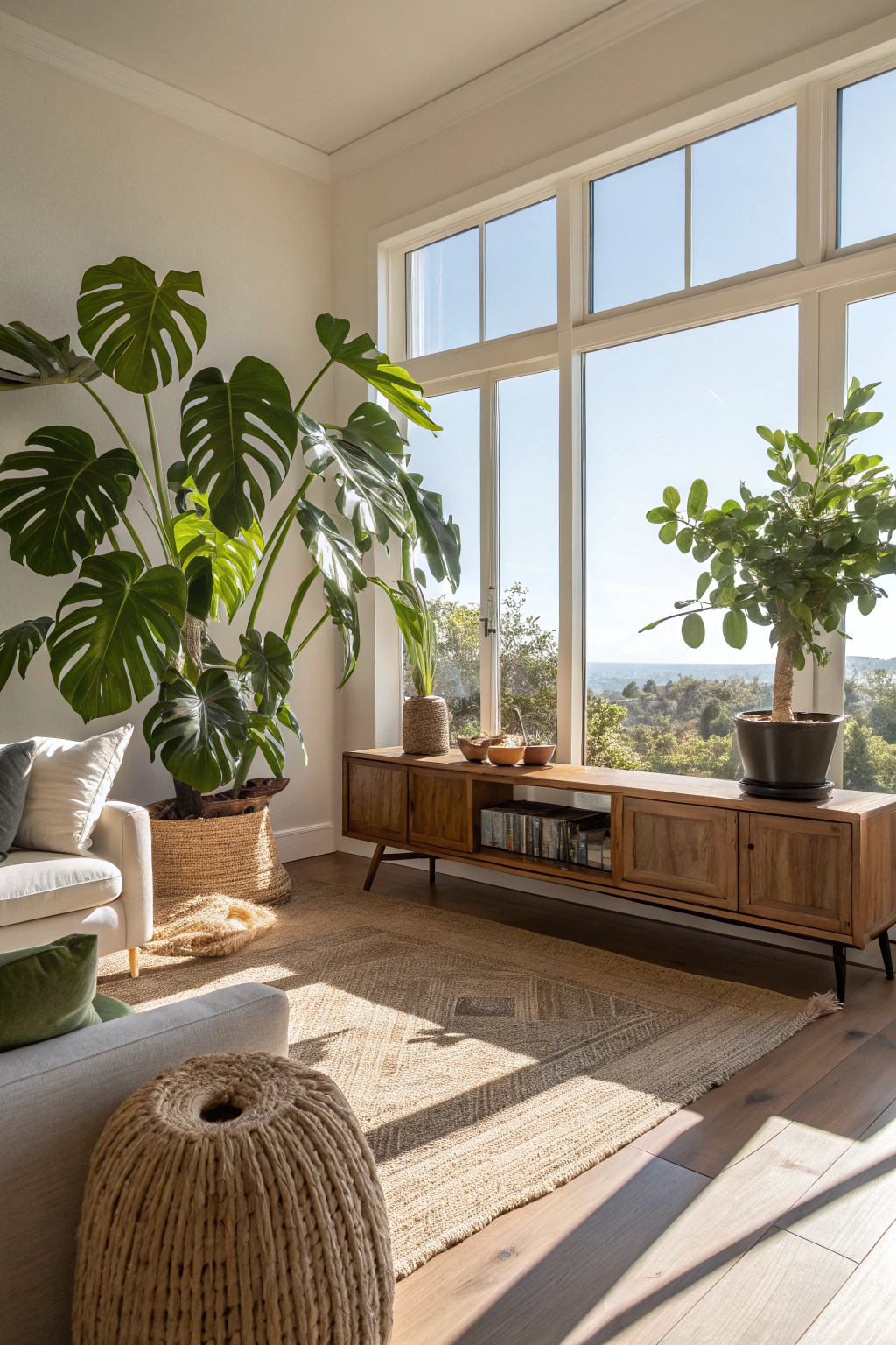 Creating Airy Spaces with Indoor Foliage