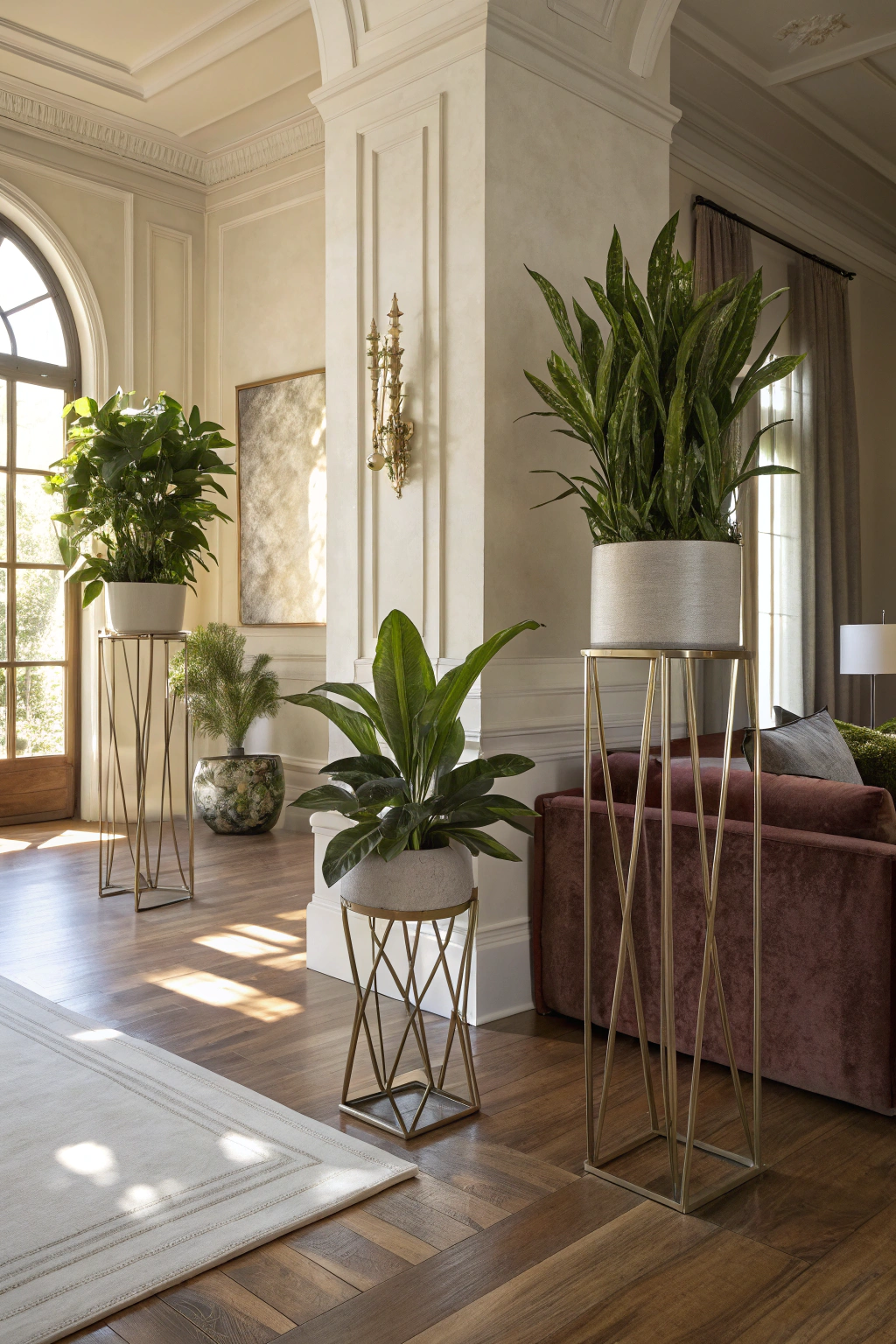 Elevated Plant Decor for Modern Interiors