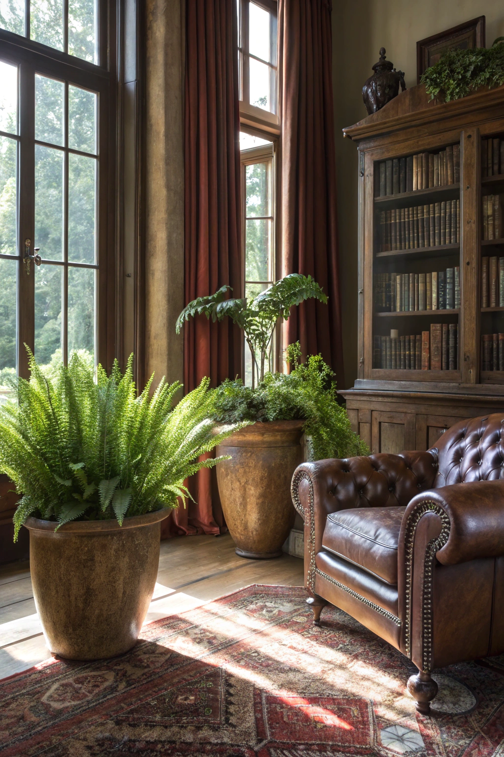 Vintage Aesthetics with Indoor Plants