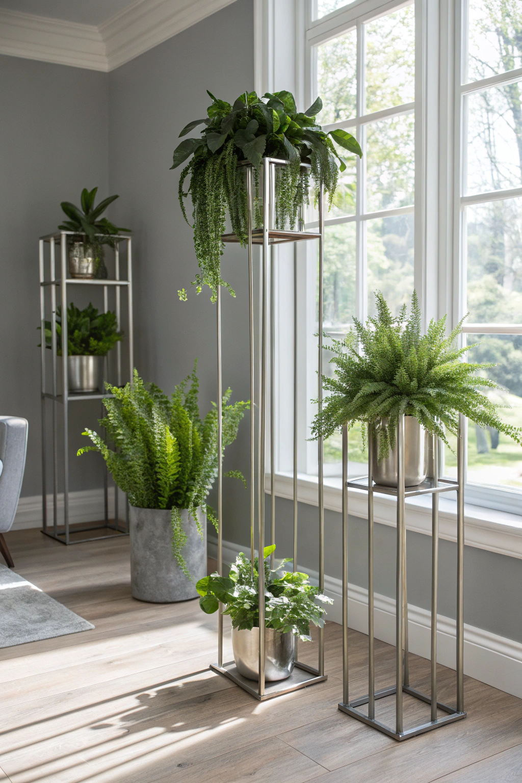 Chic Plant Racks for a Modern Aesthetic