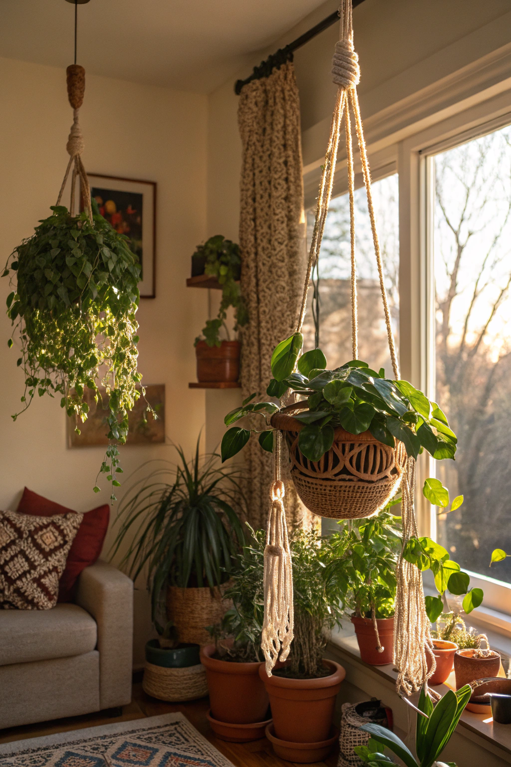 Boho Vibes: Infusing Bohemian Charm with Indoor Plants