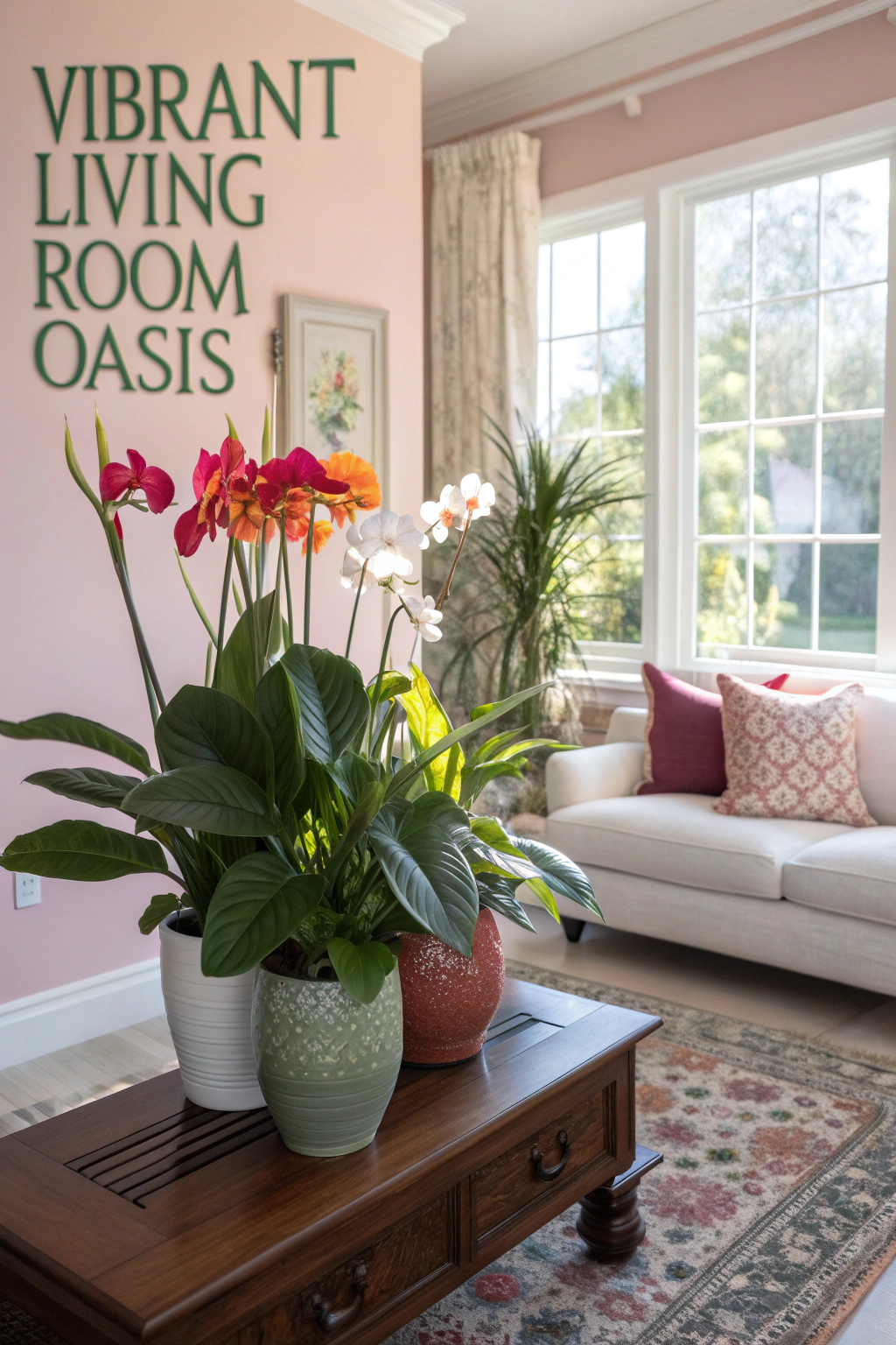 Incorporating Indoor Flowers for a Pop of Color