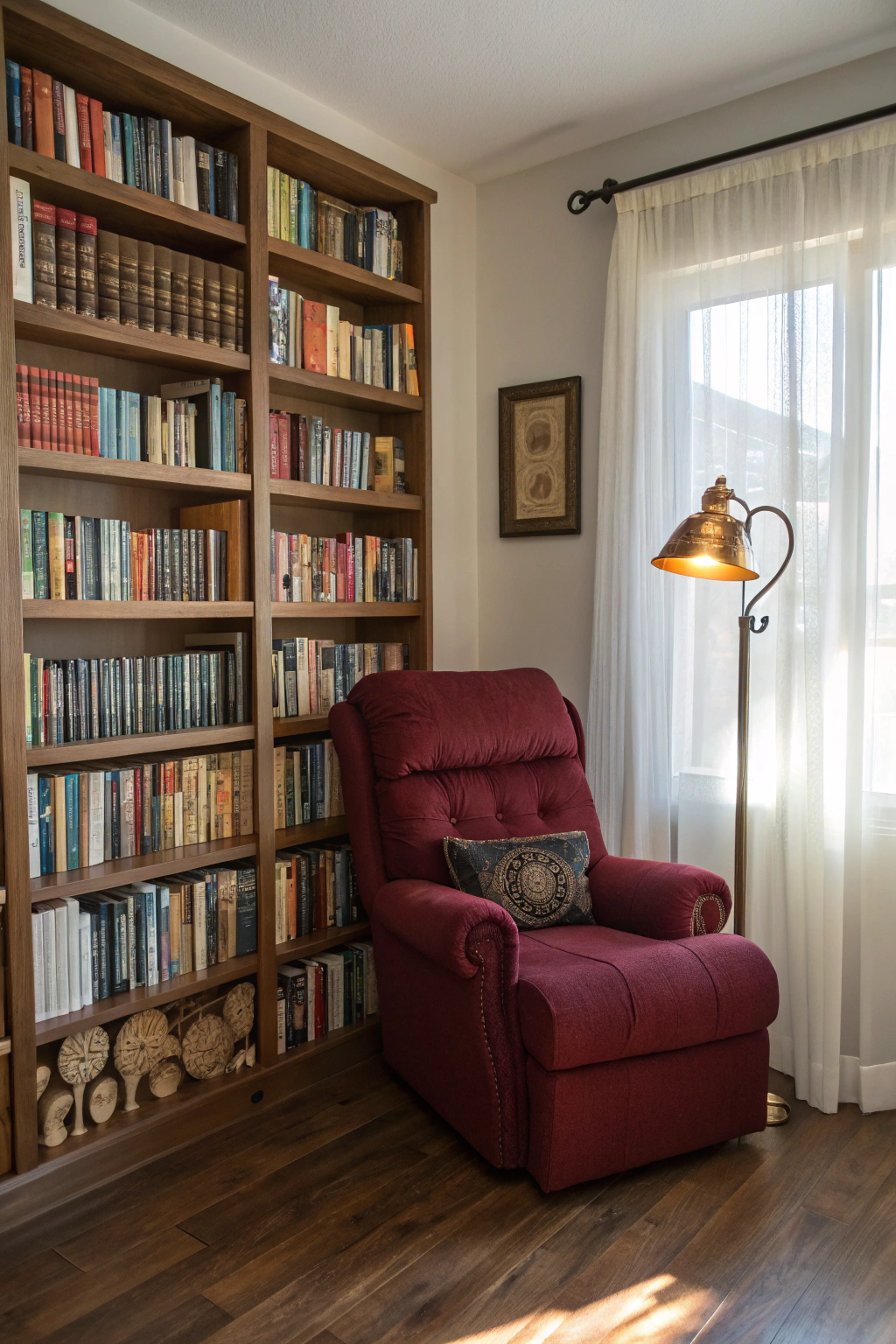 Small Living Room Library Concepts