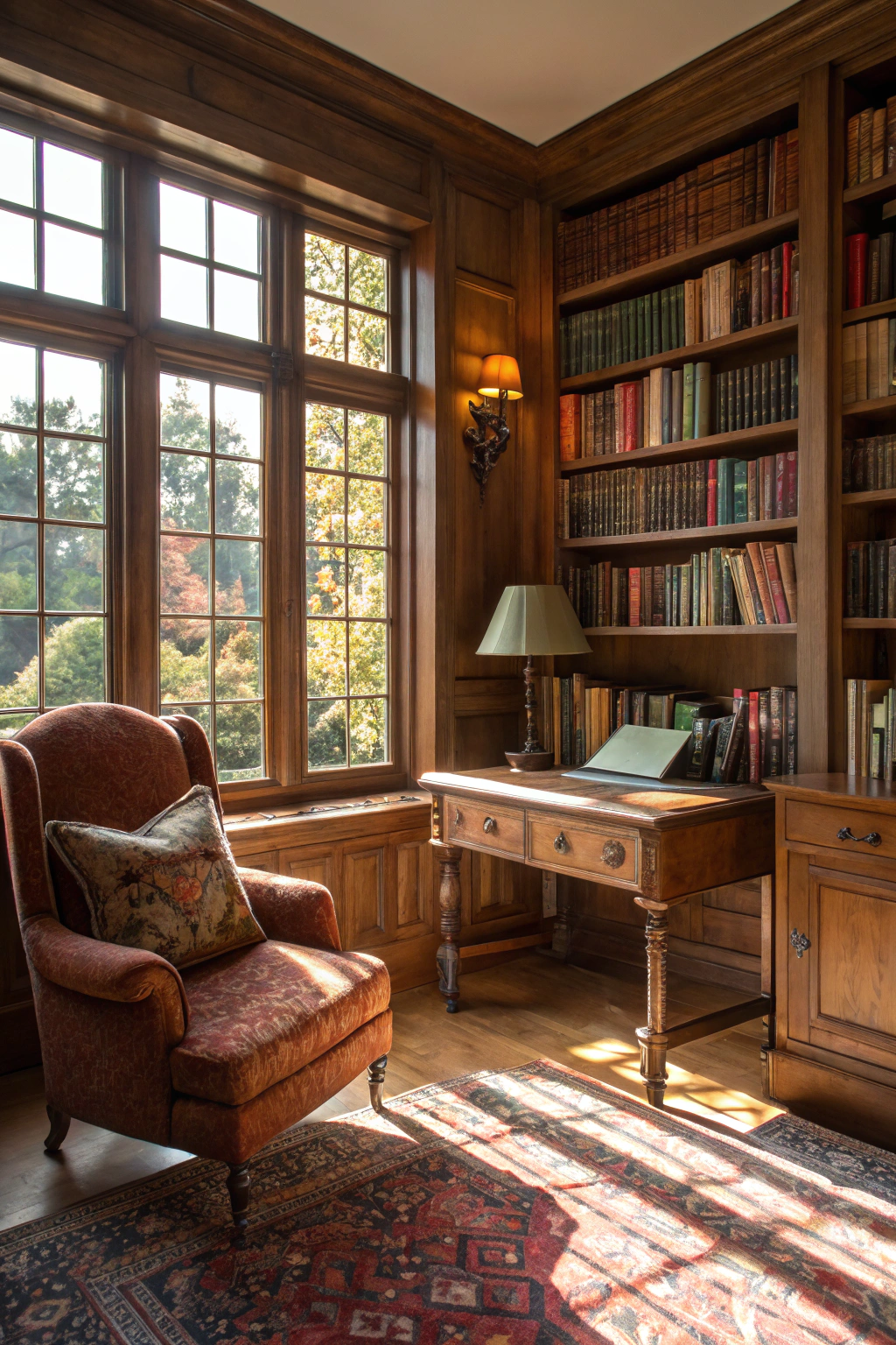 Dreamy Reading Rooms with Desks