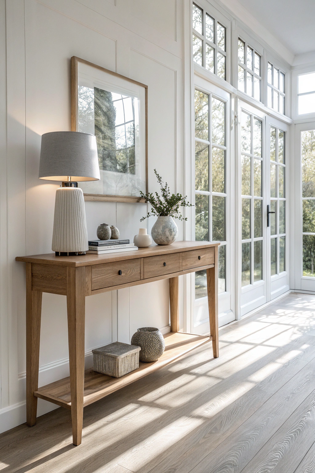 The Allure of Scandinavian Console Table Decor