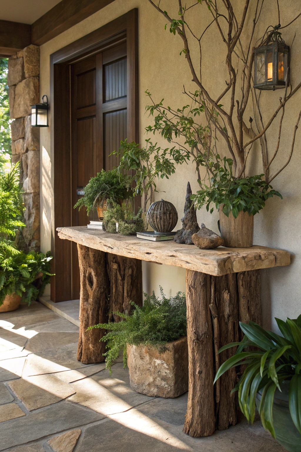 Rustic Entryway Tables: Bringing Nature Indoors
