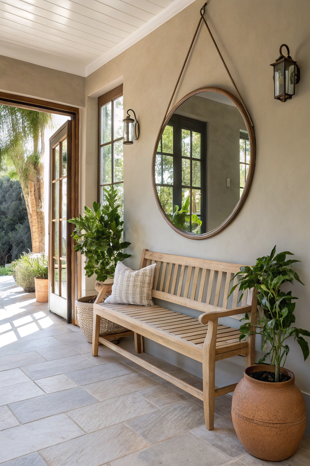 California Casual Entryway Inspirations
