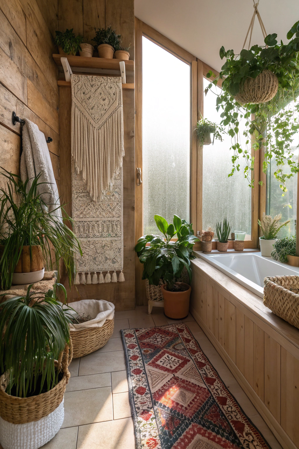 Boho Bliss: Creating a Cozy Bathroom