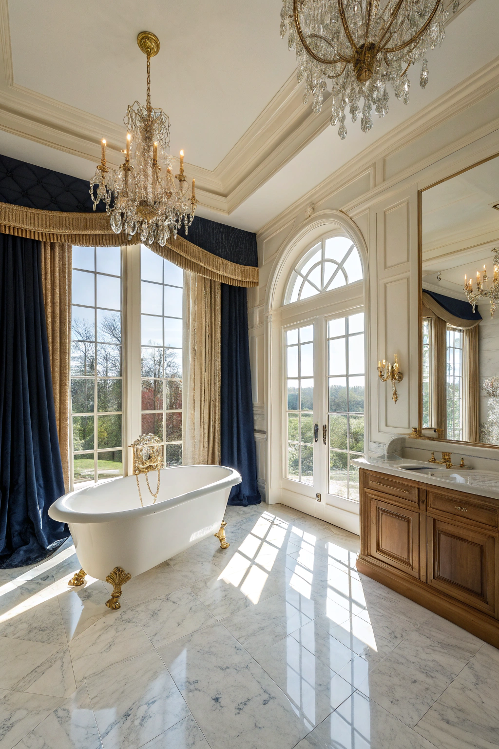 Aesthetic Mansion Bathroom Goals