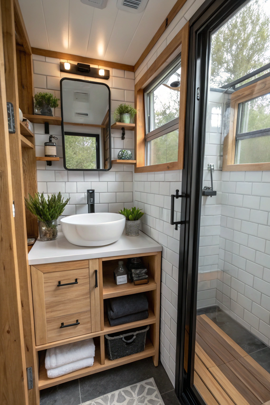 Tiny House, Big Style: Full Bathroom Ideas