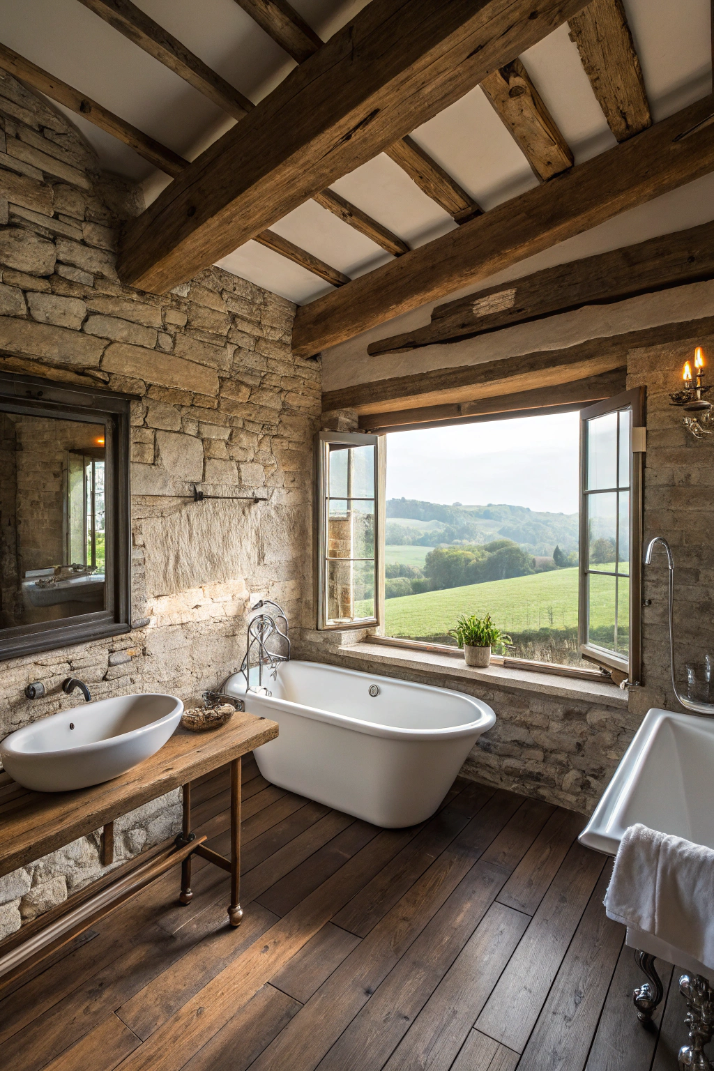 Rustic Farmhouse Charm: Modern Touches