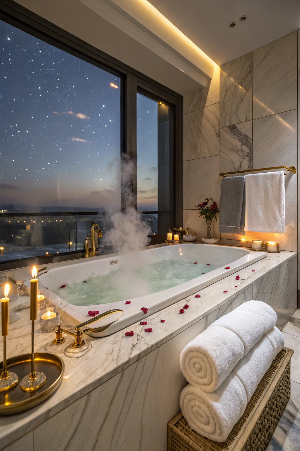 Jacuzzi Indulgence: Create a Spa at Home