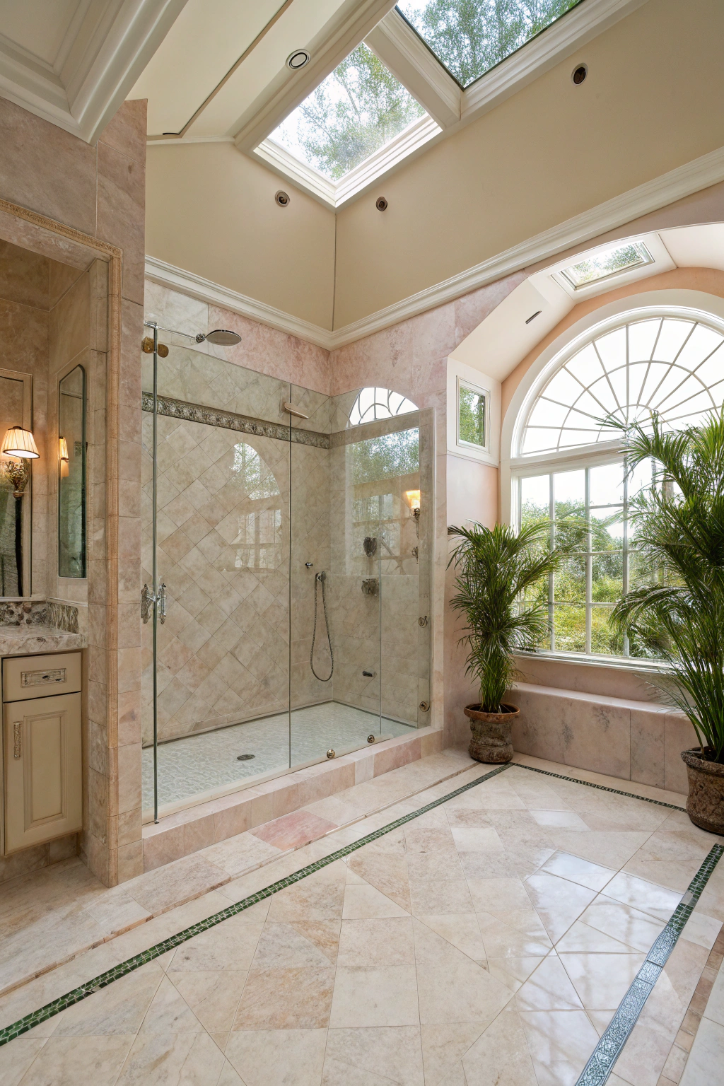 Open Showers: Spacious Bathroom Ideas