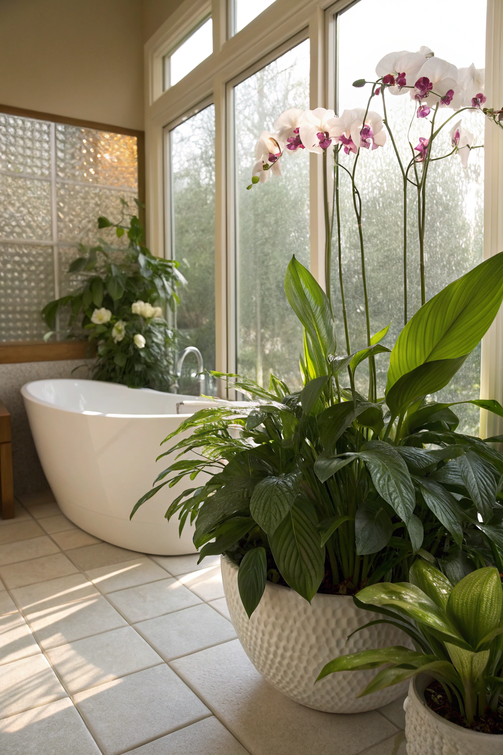 Spa-Like Serenity with High Humidity Plants