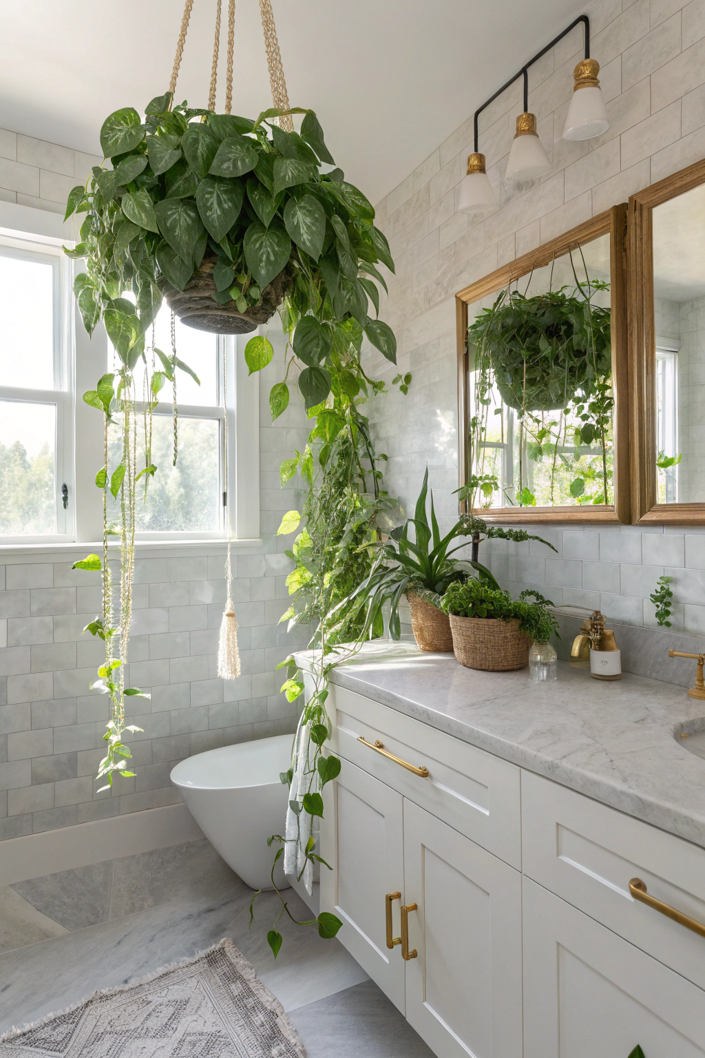 Hanging Plants that Add Dimension and Depth
