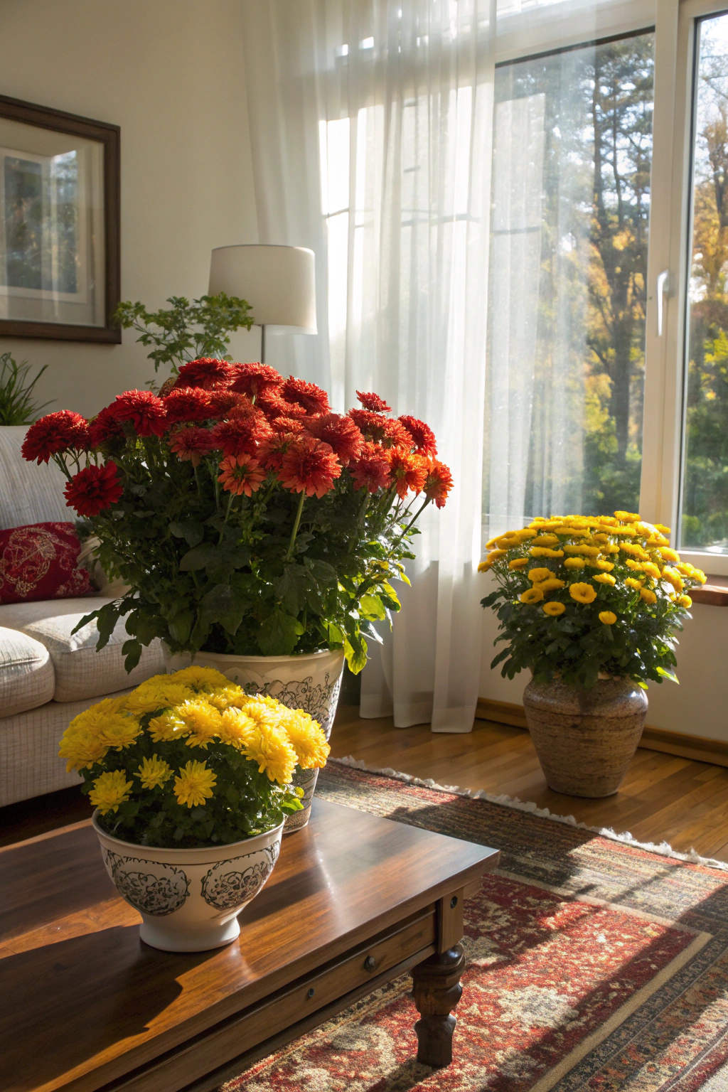 Chrysanthemum: Colorful Air Improvement