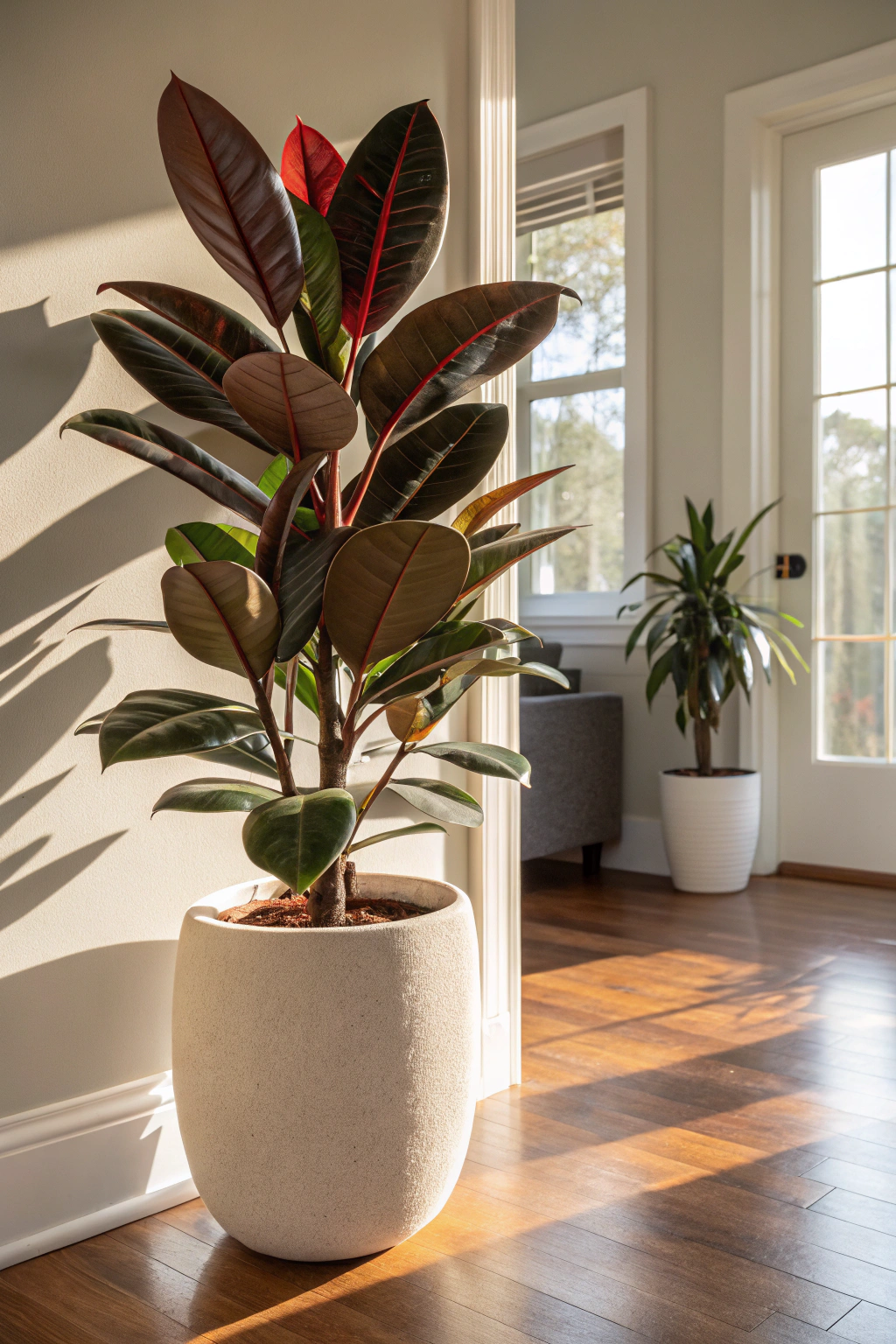 Rubber Plant: Bold and Breathable