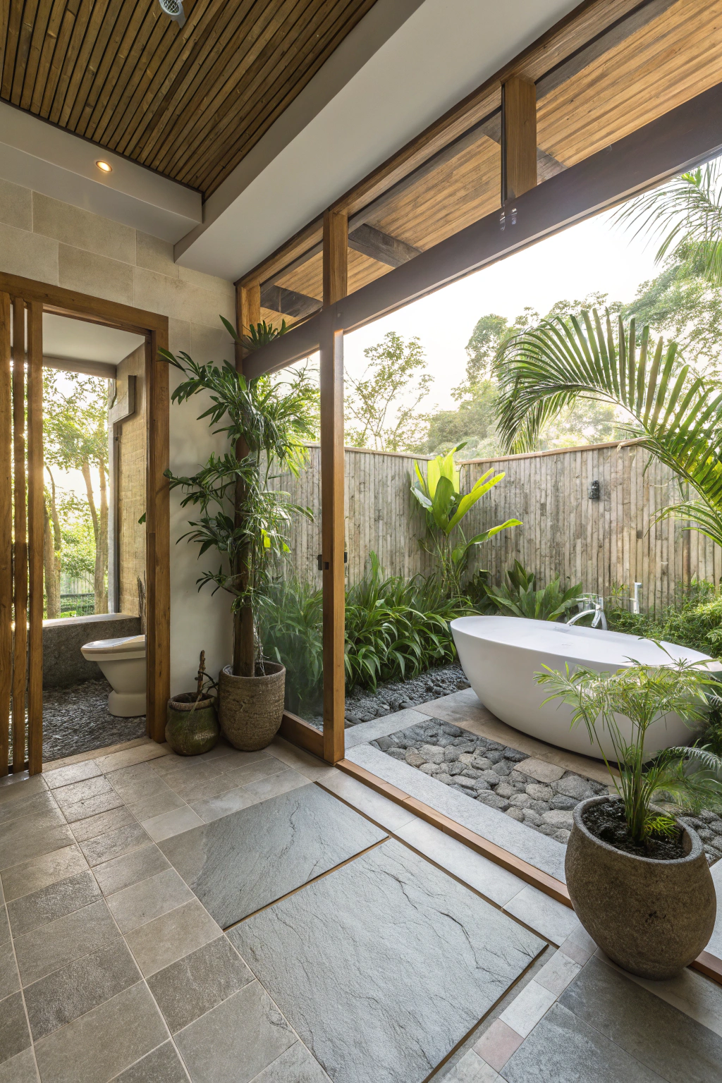 Connecting Nature: Bathrooms with Outdoor Access