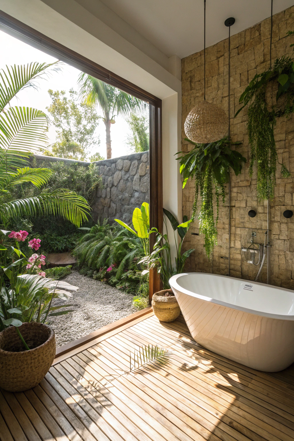 Nature’s Touch: Incorporating Tropical Greenery