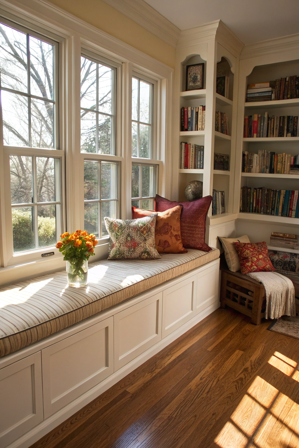 Inviting Window Bench Decor for a Warm Welcome