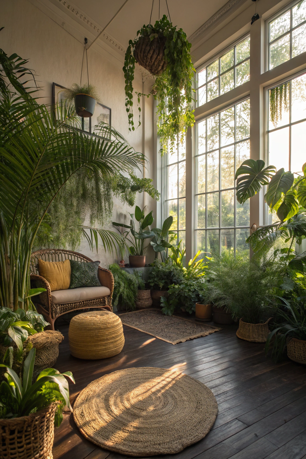 Creating a Jungle Vibe with Abundant Foliage