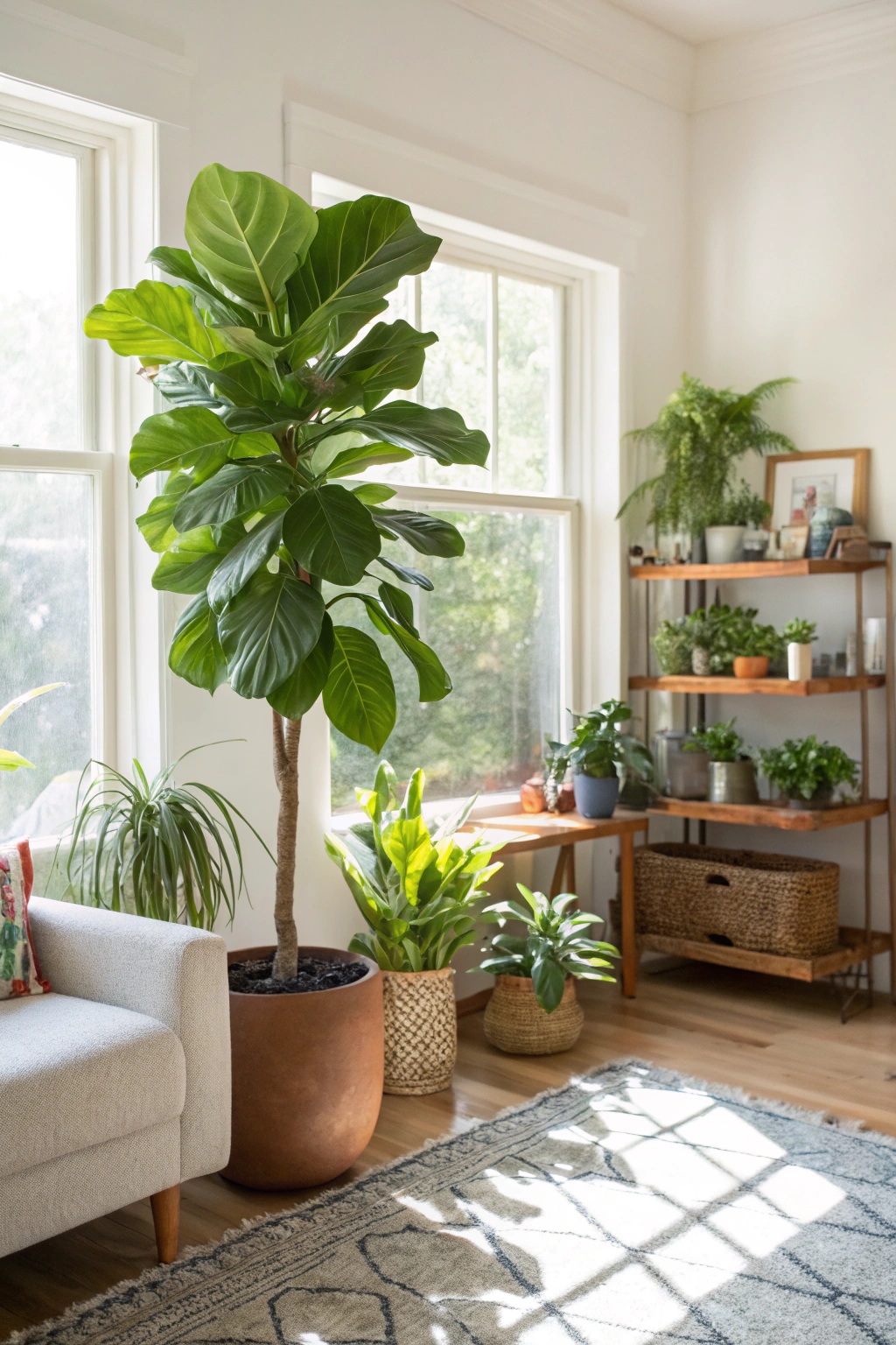 Indoor Plant Decor: From Shelves to Floors