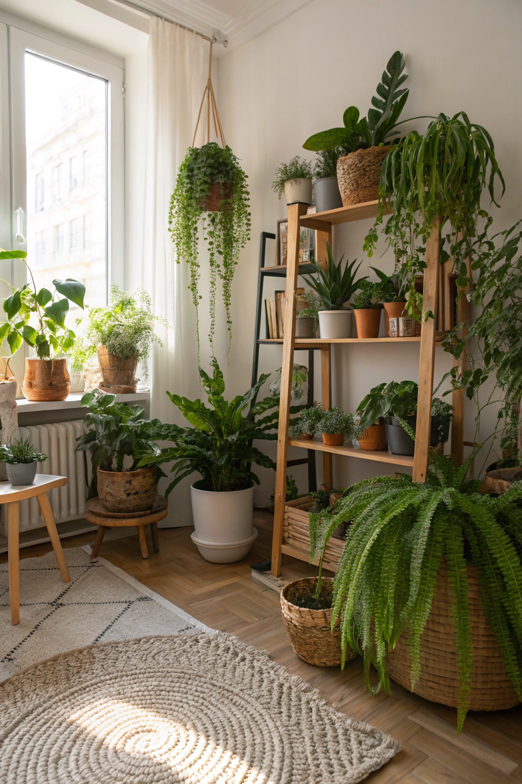 Crafting a Plant-Filled Apartment Oasis