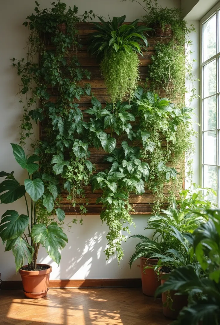 Eclectic Mix of Vines and Foliage