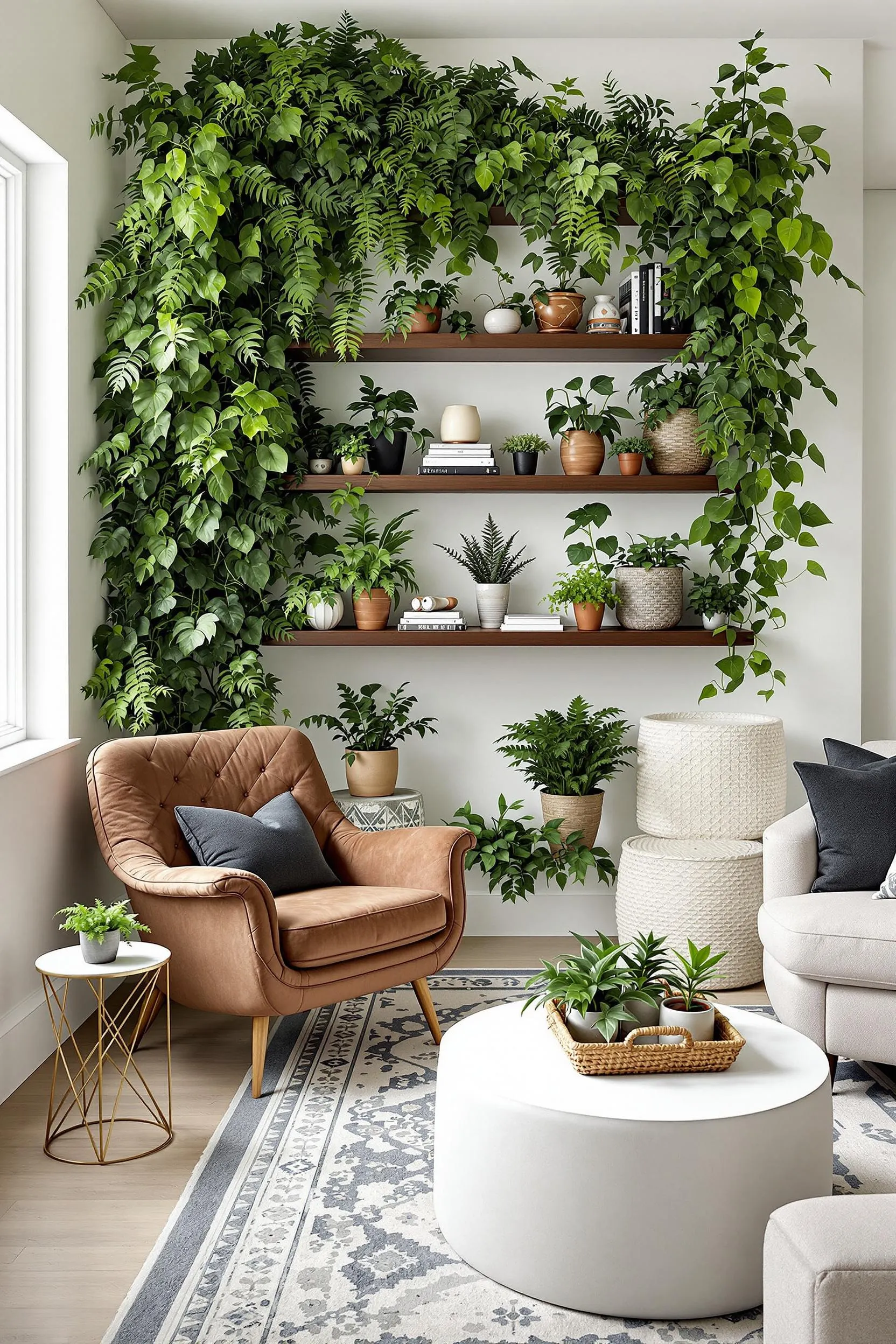 Create Cozy Corners with Wall Plants