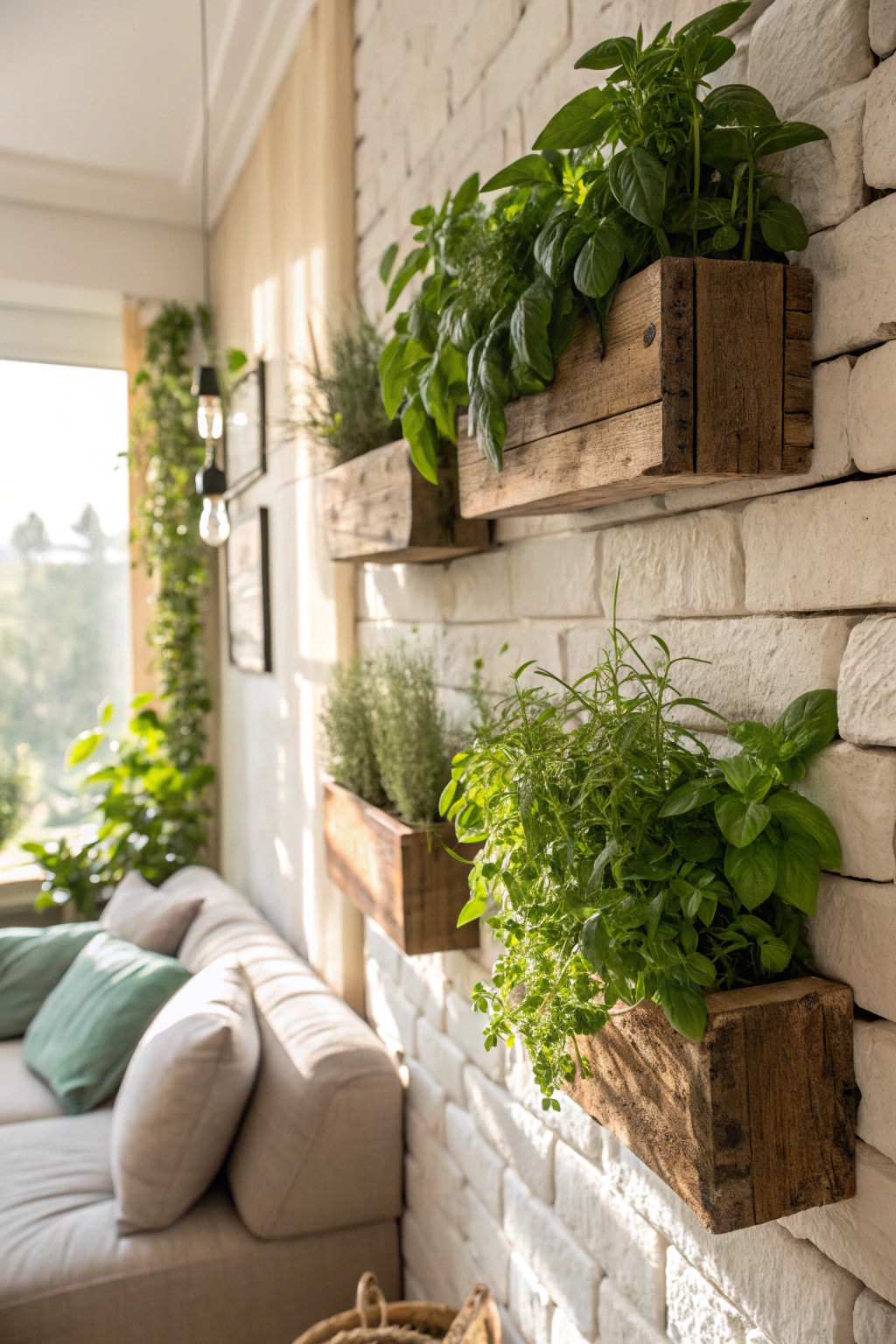 DIY Indoor Herb Garden Inspiration