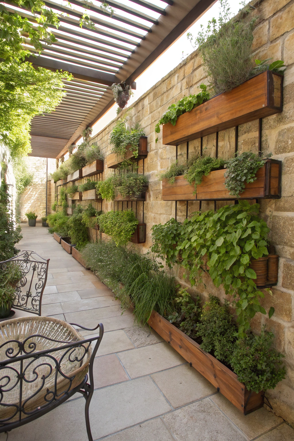 Patio Herb Garden Magic