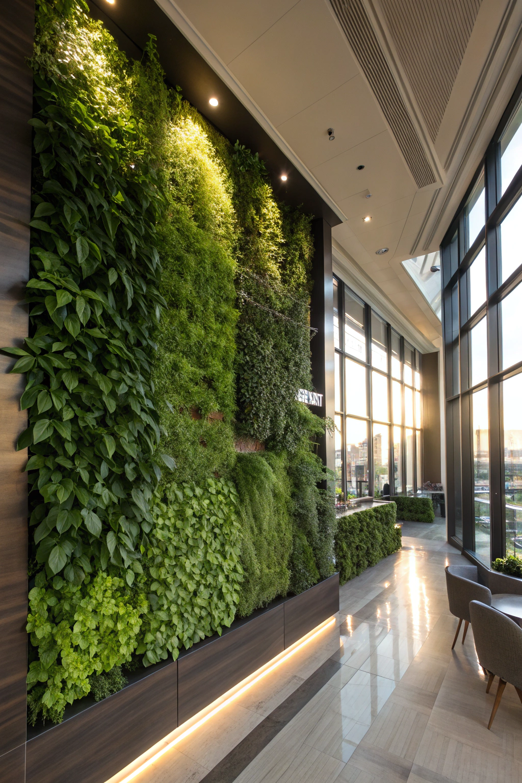 Living Herb Walls for a Lush Look