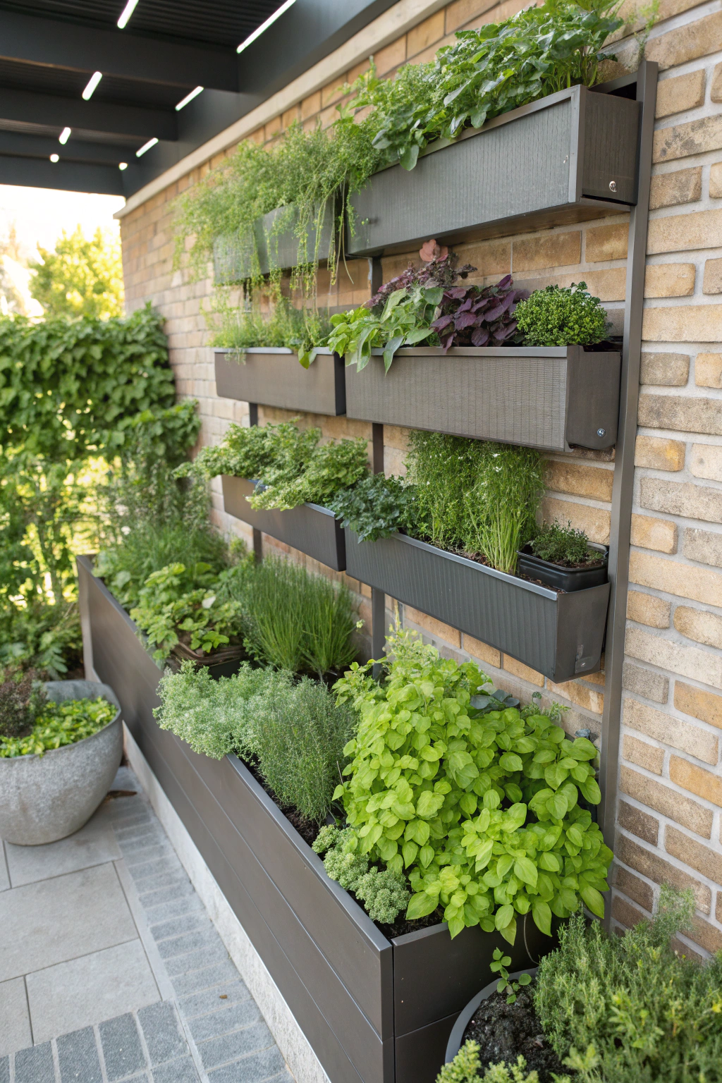 Outdoor Planter Wall Ideas to Impress