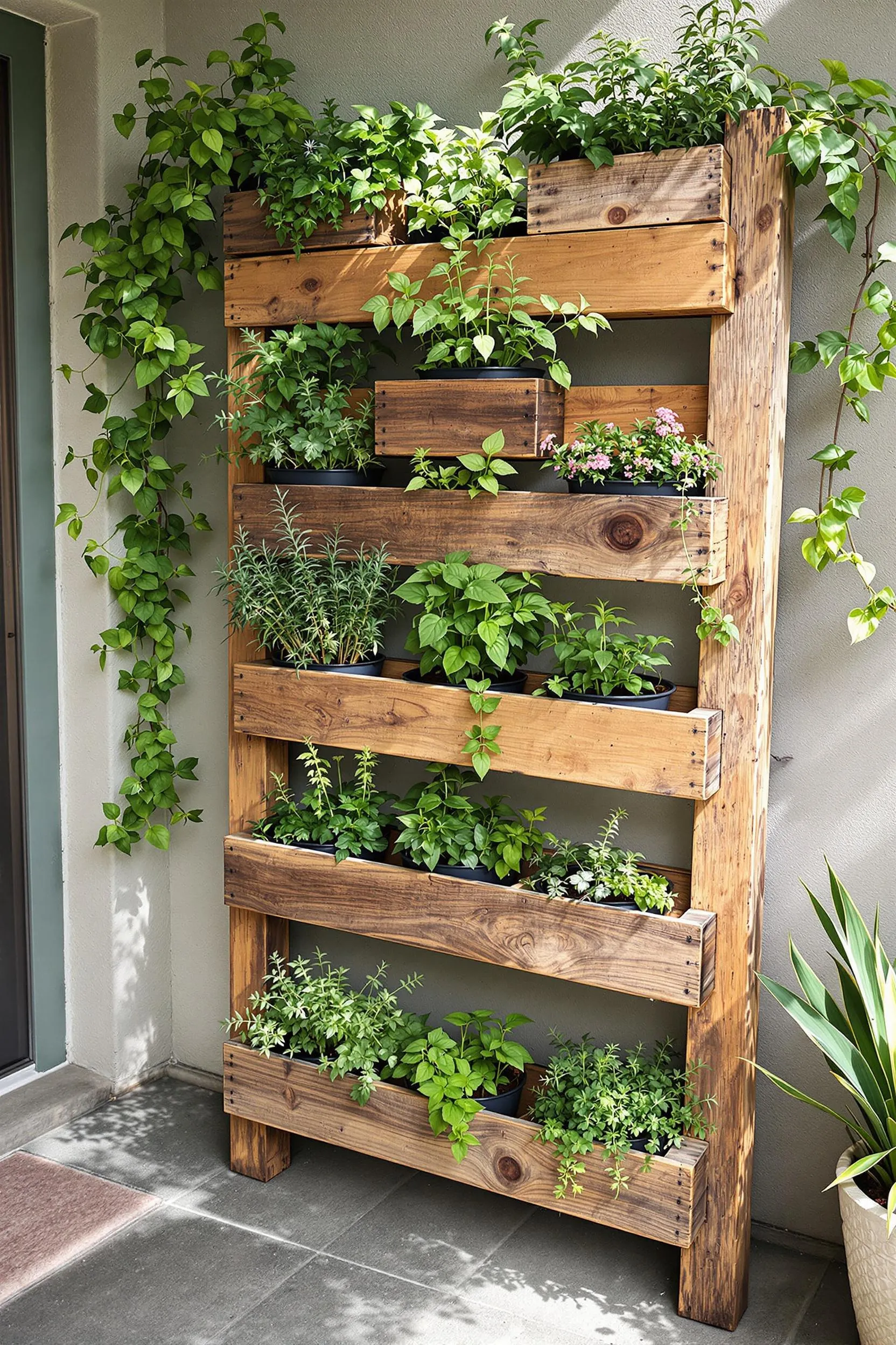 DIY Herb Garden Pallet Projects
