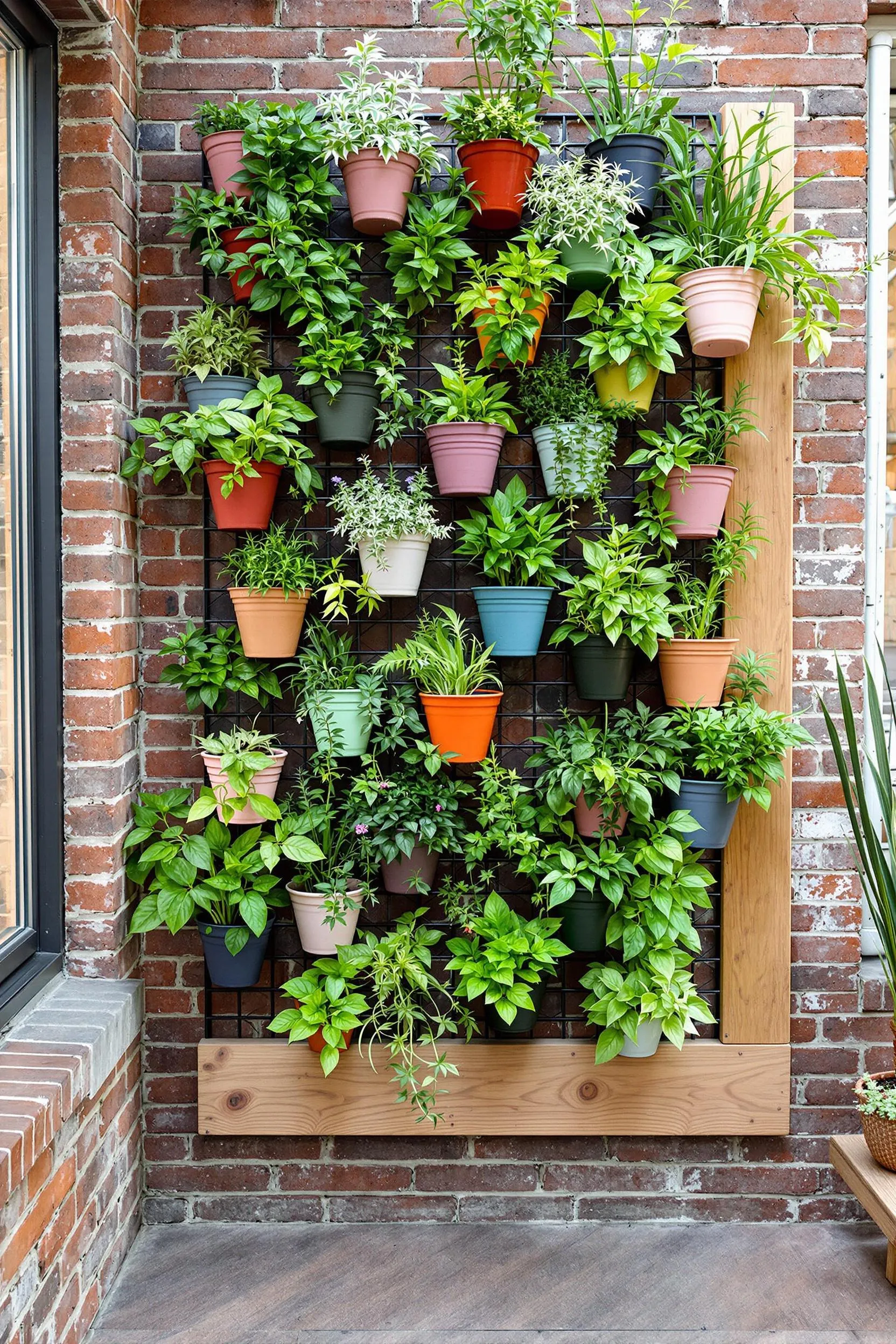 Artistic Herb Wall Arrangements