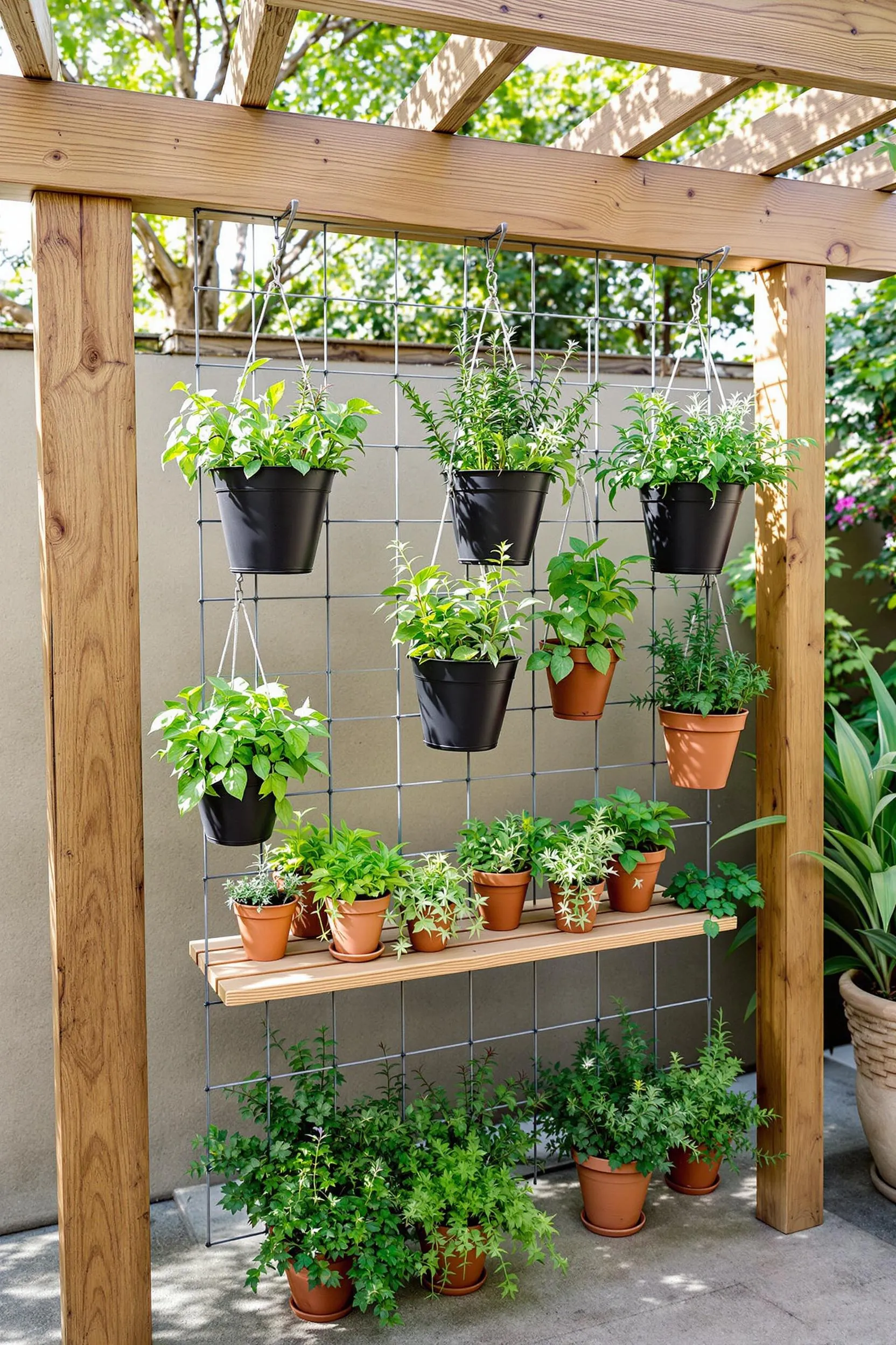 Outdoor Hanging Herb Solutions