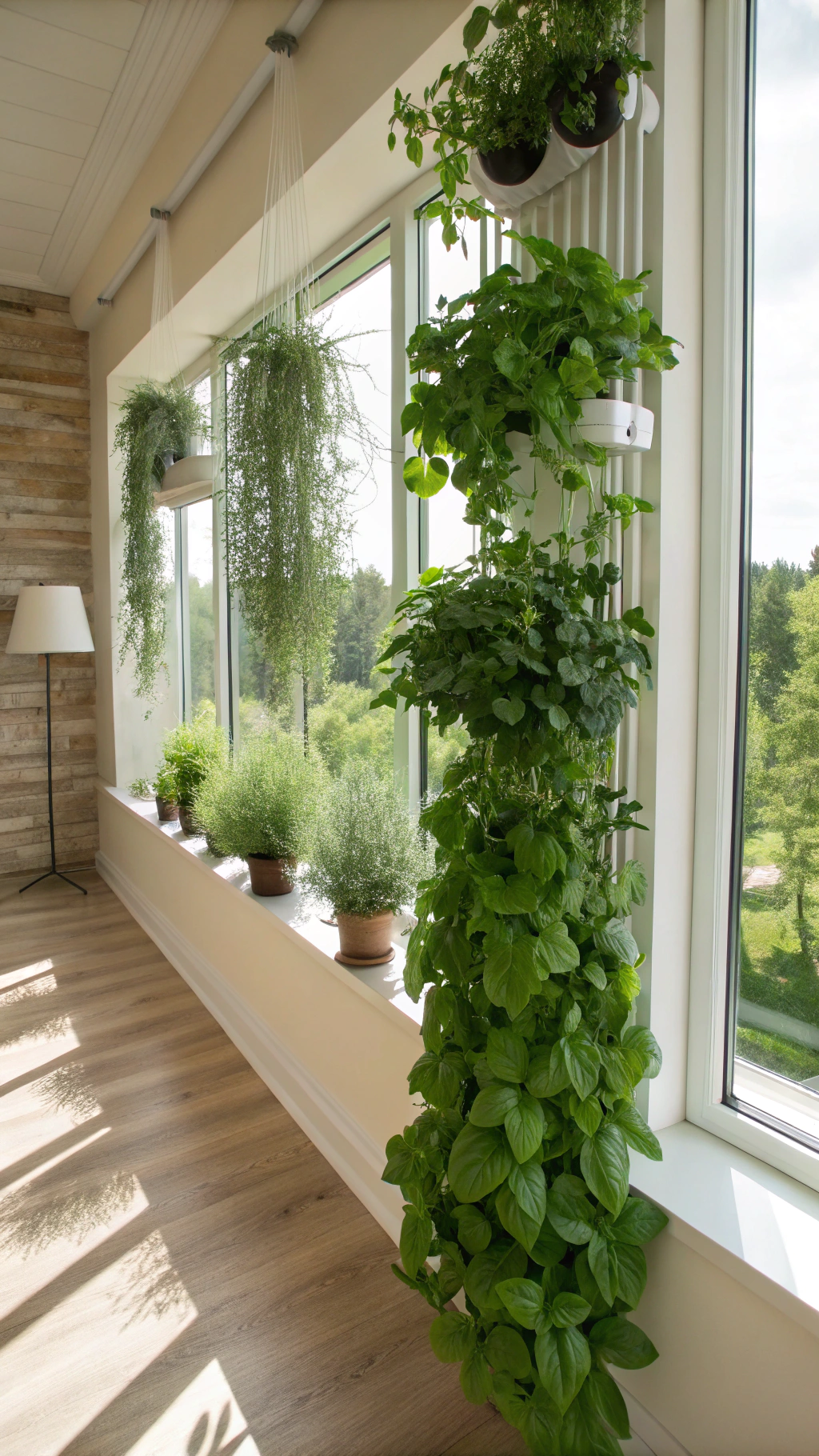 Creating a Zen Environment with Herb Walls