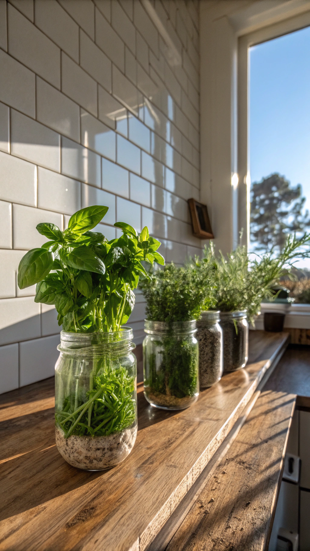 Create Indoor Herb Magic with Mason Jars