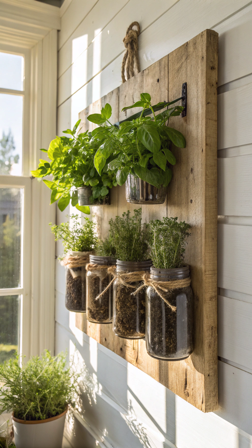 Creative Uses for Mason Jars in Herb Gardening