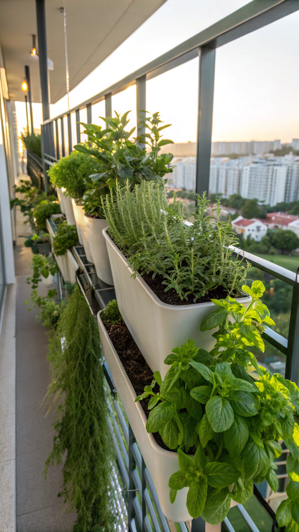 Balcony Herb Gardens for Urban Dwellers
