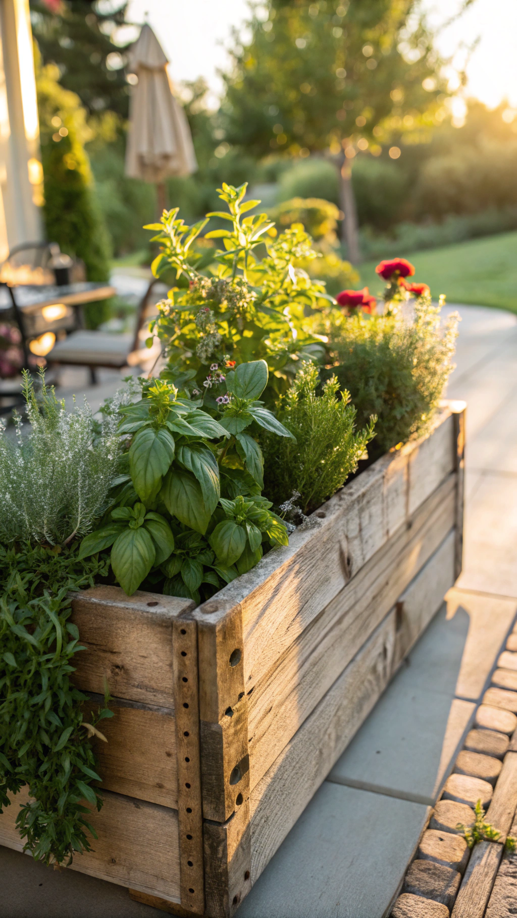 Crafting a Rustic Herb Planter Box