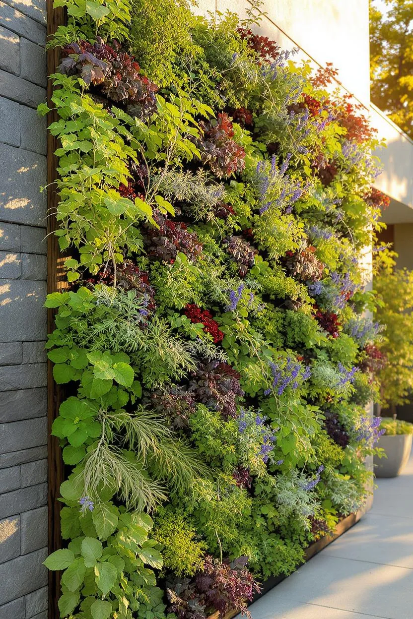 Designing Outdoor Vertical Gardens